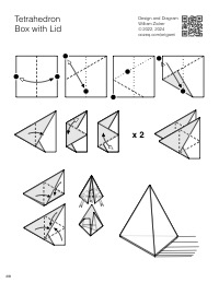 Oozeq Tetrahedron Box with Lid